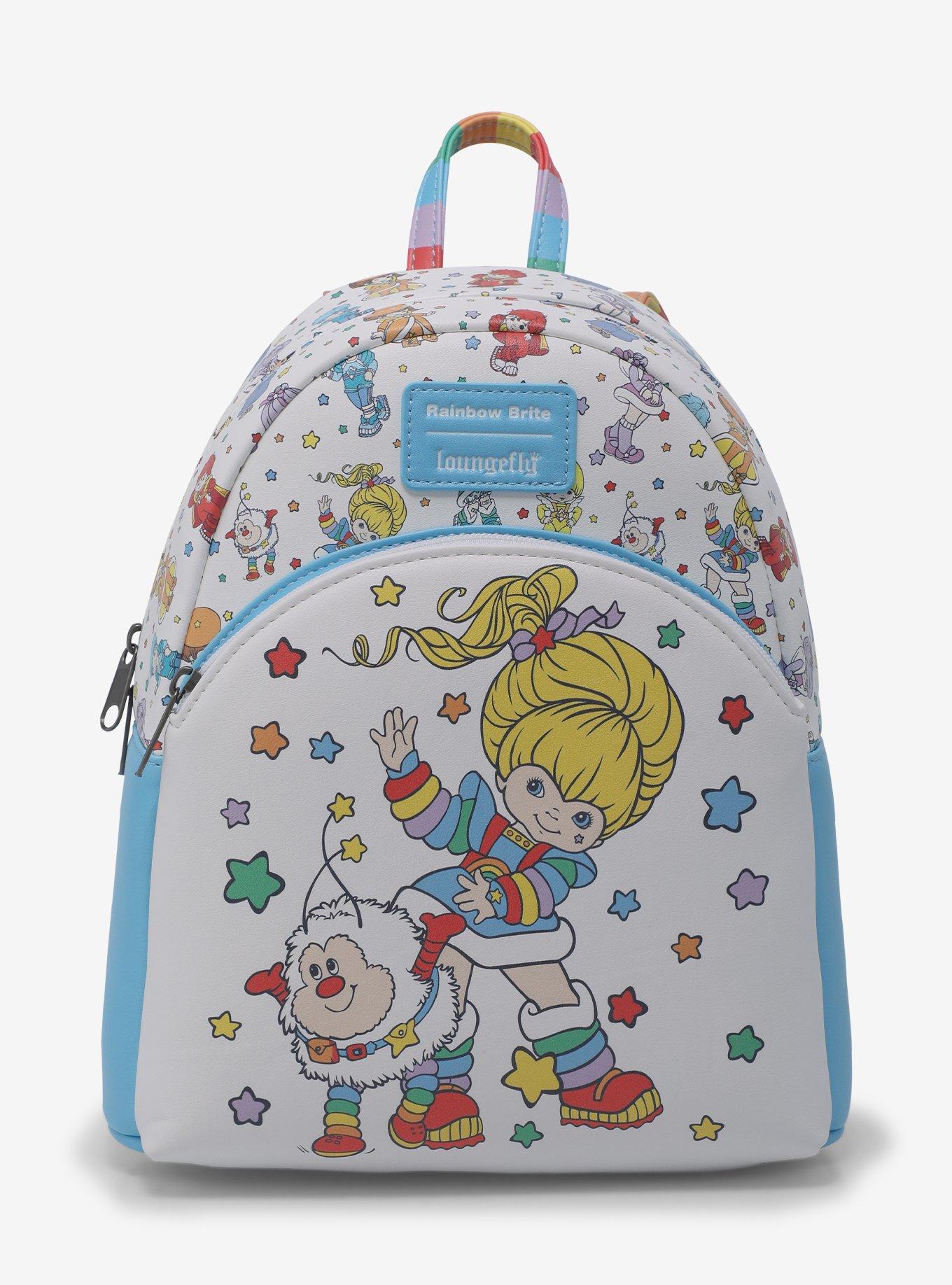 Loungefly Rainbow Brite & Twink Stars Mini Backpack