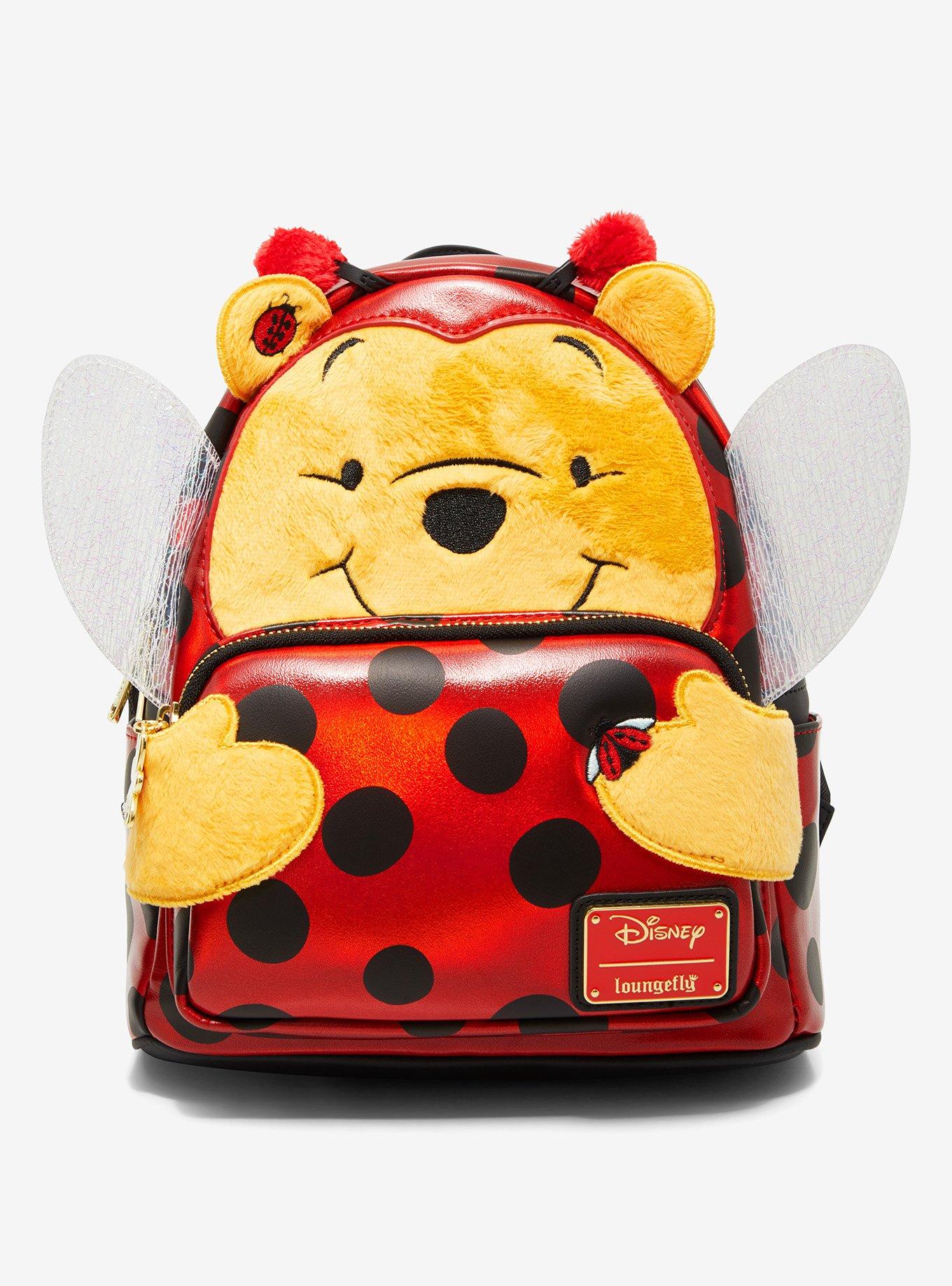 Disney Winnie The Pooh Lady Bug Figural Mini Backpack