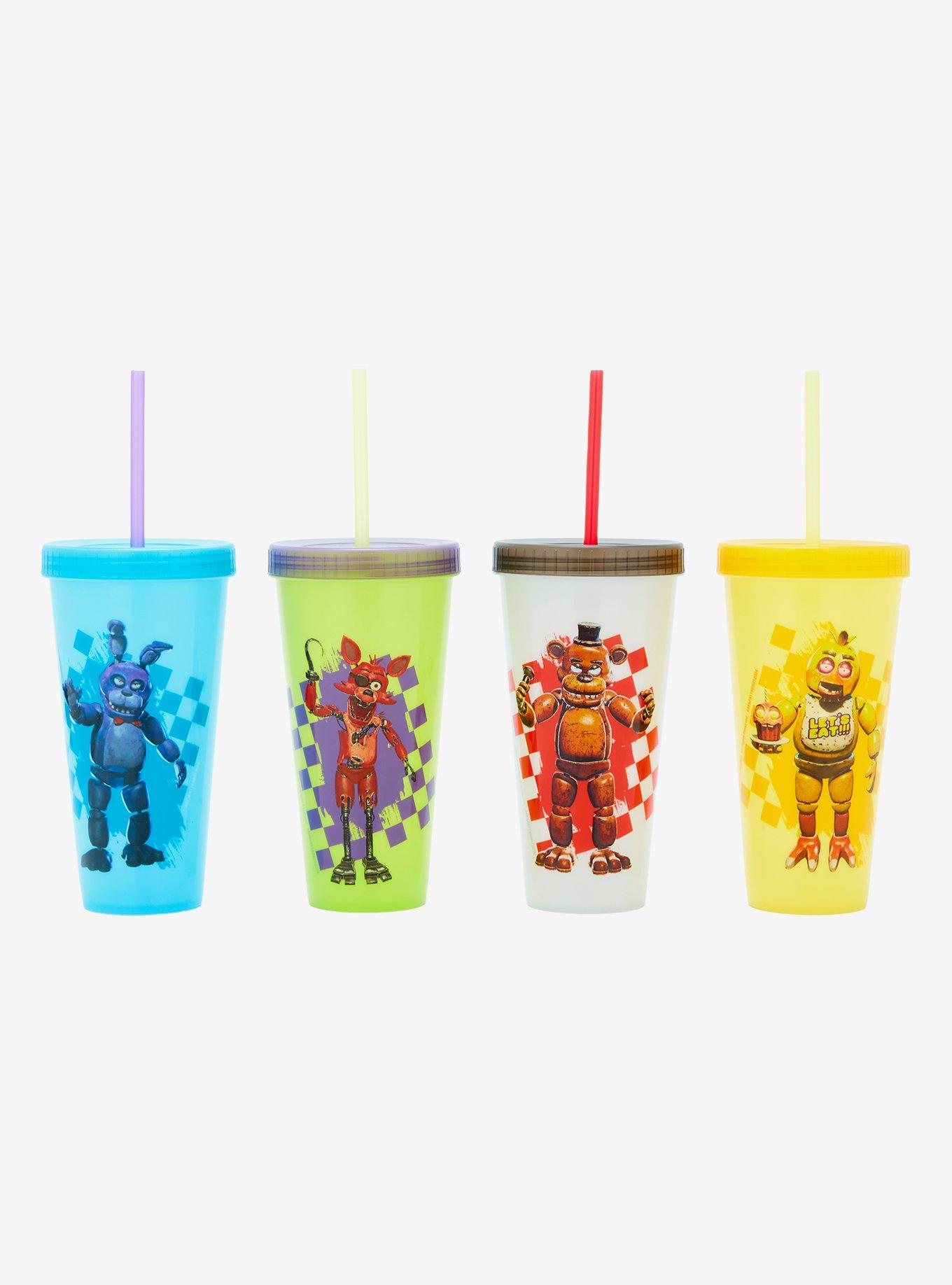 Five Nights At Freddy's Color-Changing Acrylic Travel Cup Set, , hi-res