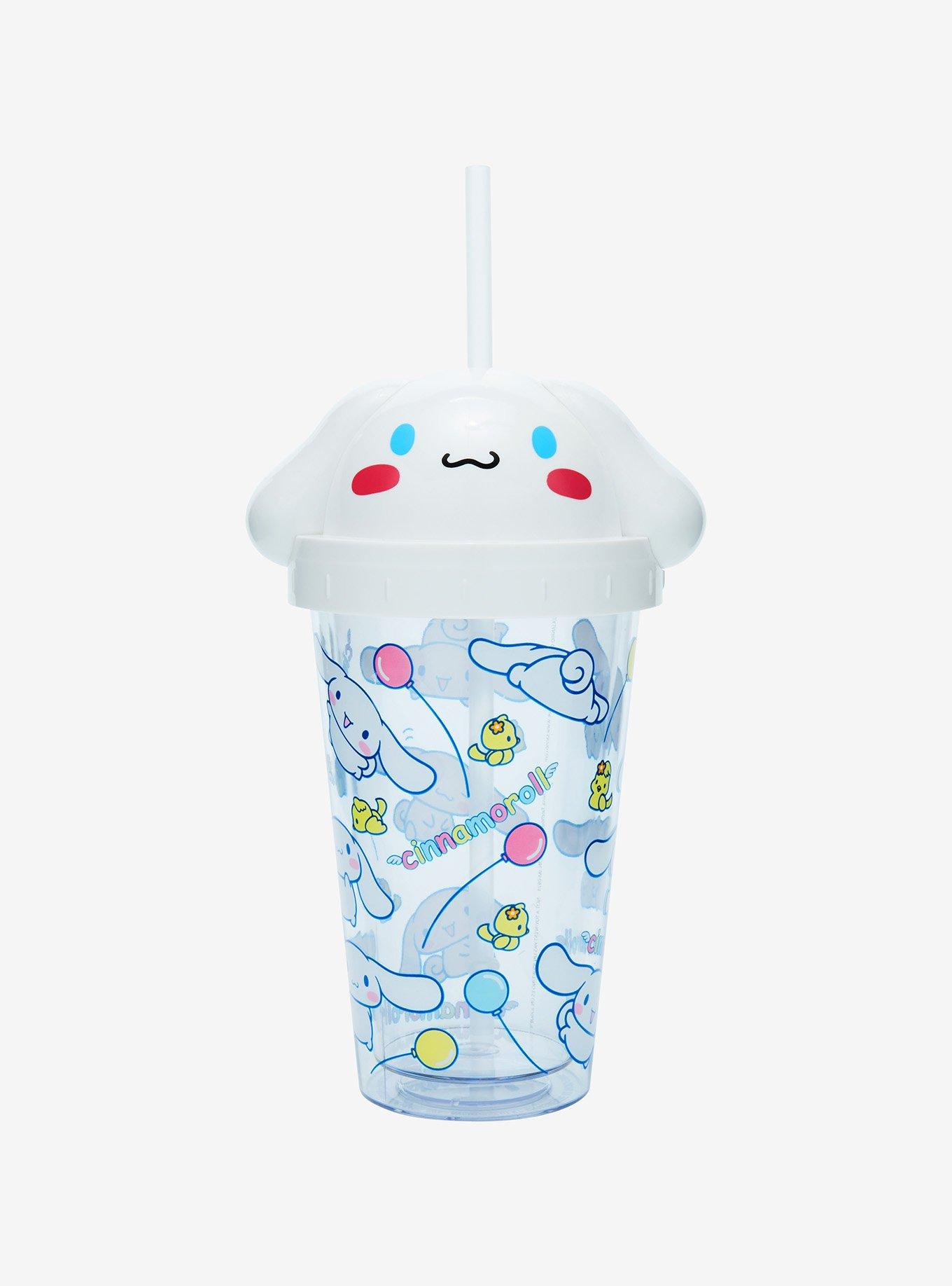 Cinnamoroll Figural Head Dome Acrylic Travel Cup, , hi-res