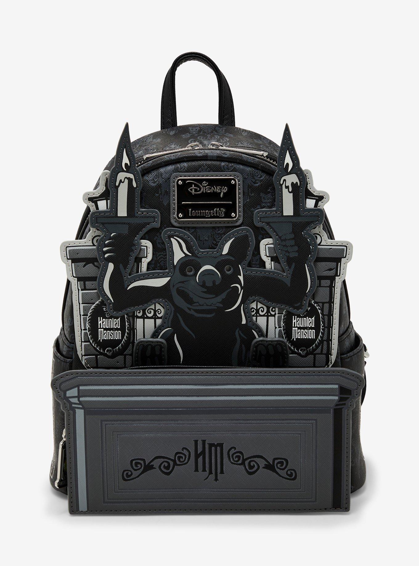 Loungefly Disney The Haunted Mansion Gargoyle Glow-in-the-Dark Mini Backpack 