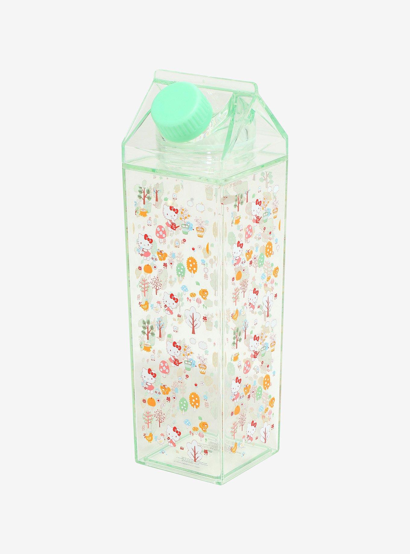 Hello Kitty Forest Milk Carton Water Bottle, , hi-res