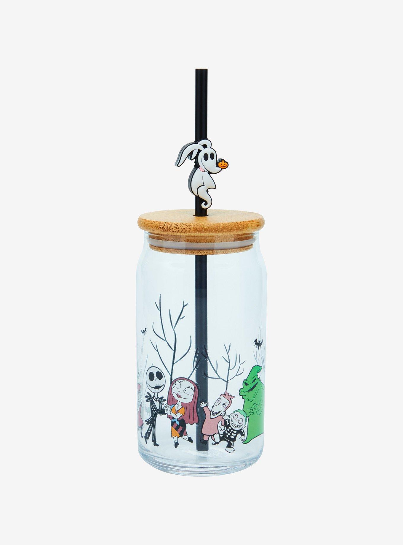 The Nightmare Before Christmas Characters Glass Cup, , hi-res