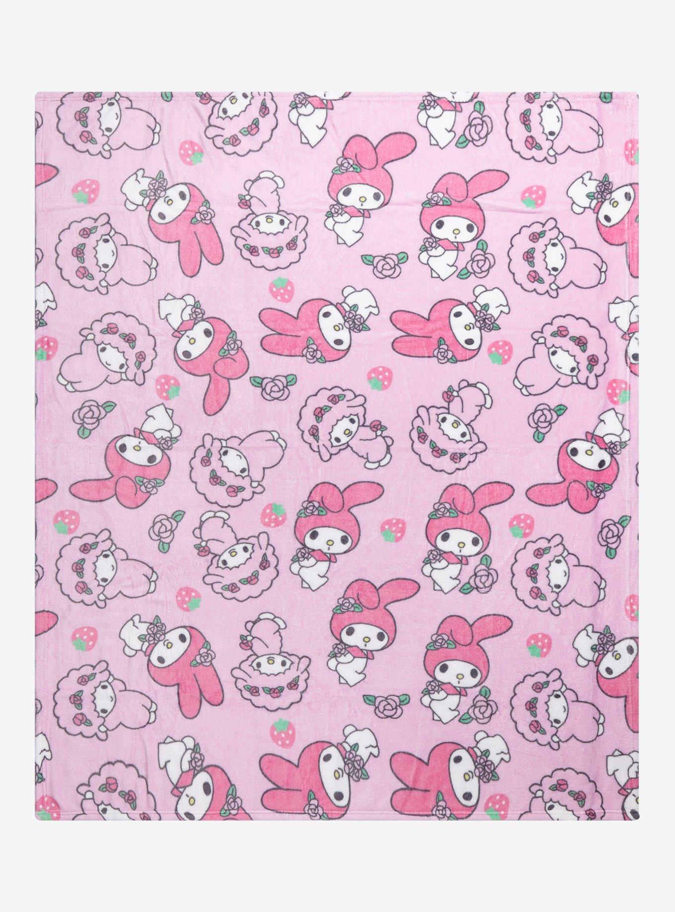 My Melody & My Sweet Piano Throw Blanket, , hi-res