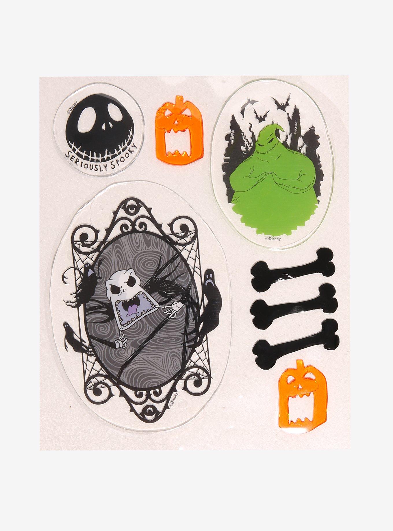 The Nightmare Before Christmas Jack & Oogie Boogie Gel Clings, , hi-res