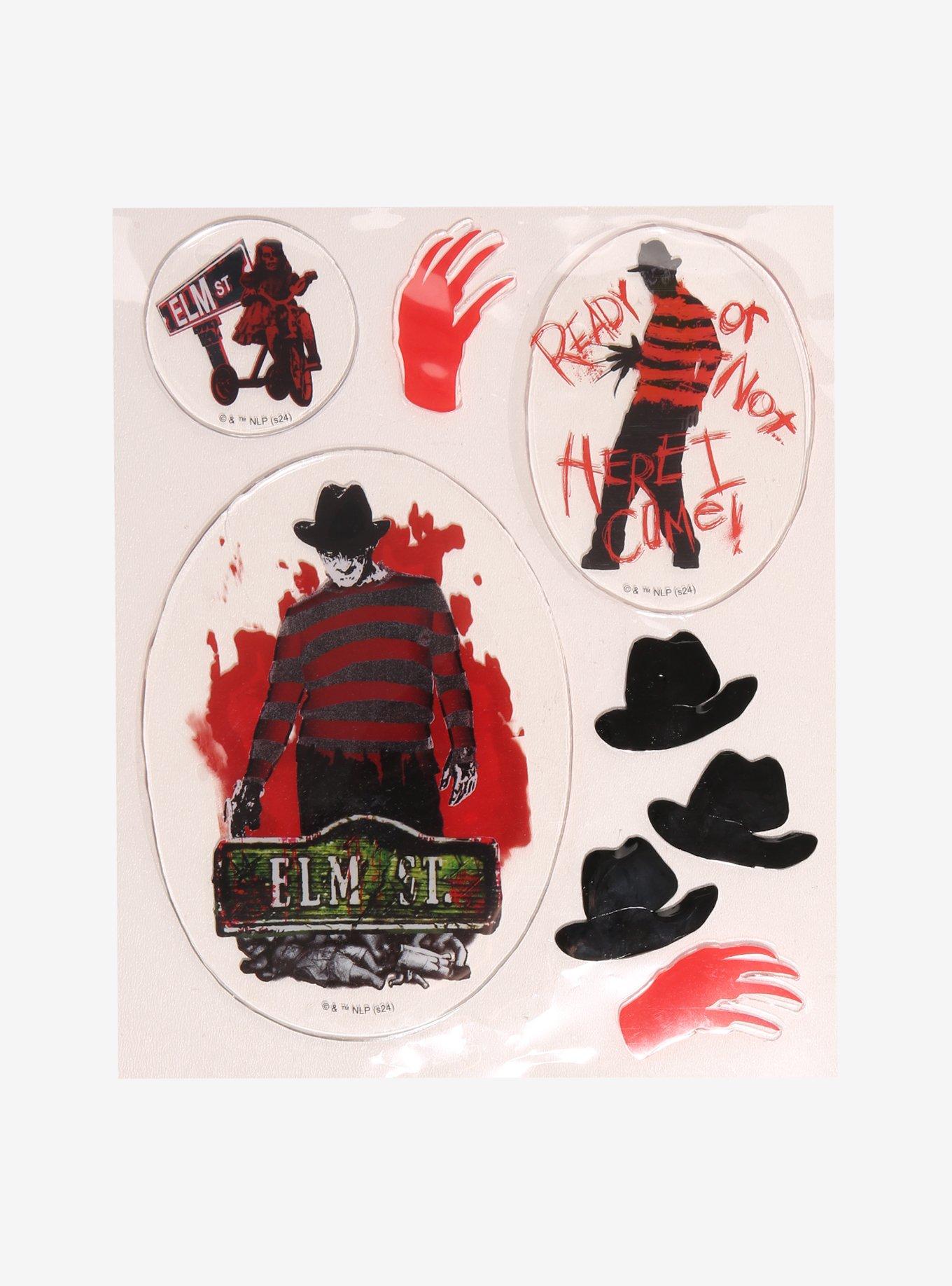 A Nightmare On Elm Street Freddy Gel Clings, , hi-res