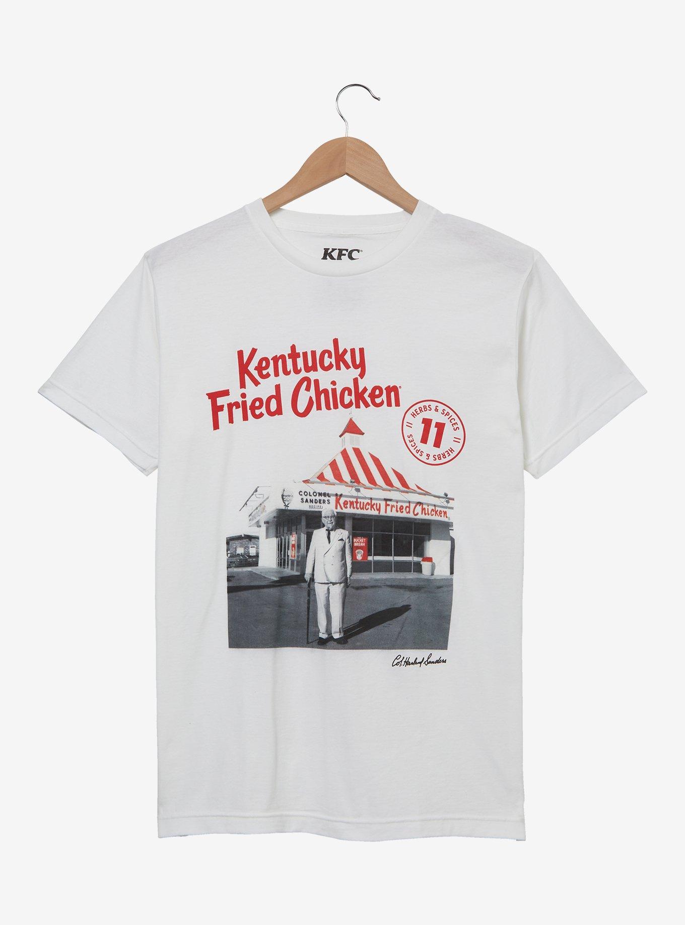 KFC Colonel Sanders Restaurant Portrait T-Shirt - BoxLunch Exclusive, , hi-res