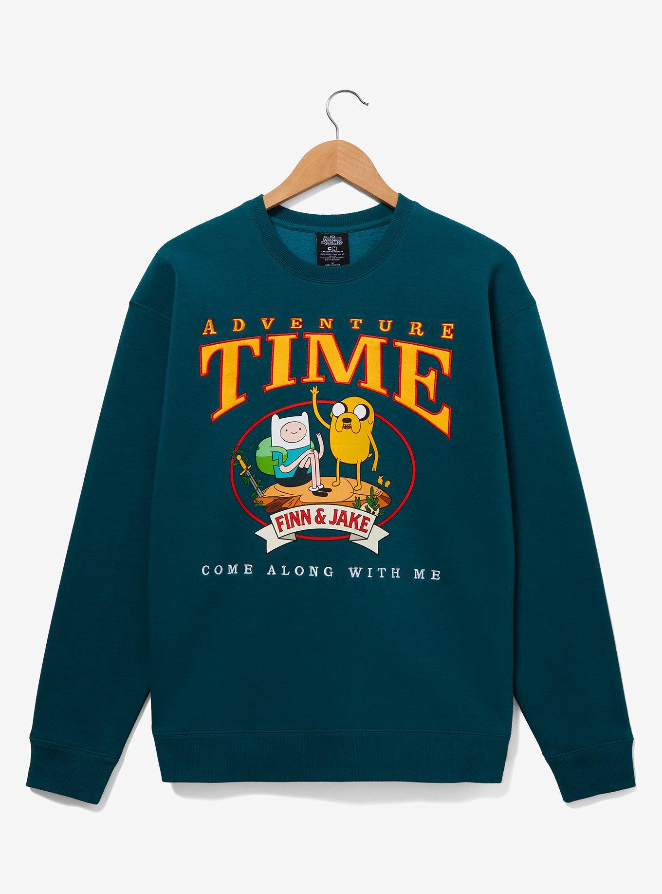 Adventure Time Finn & Jake Portrait Crewneck - BoxLunch Exclusive