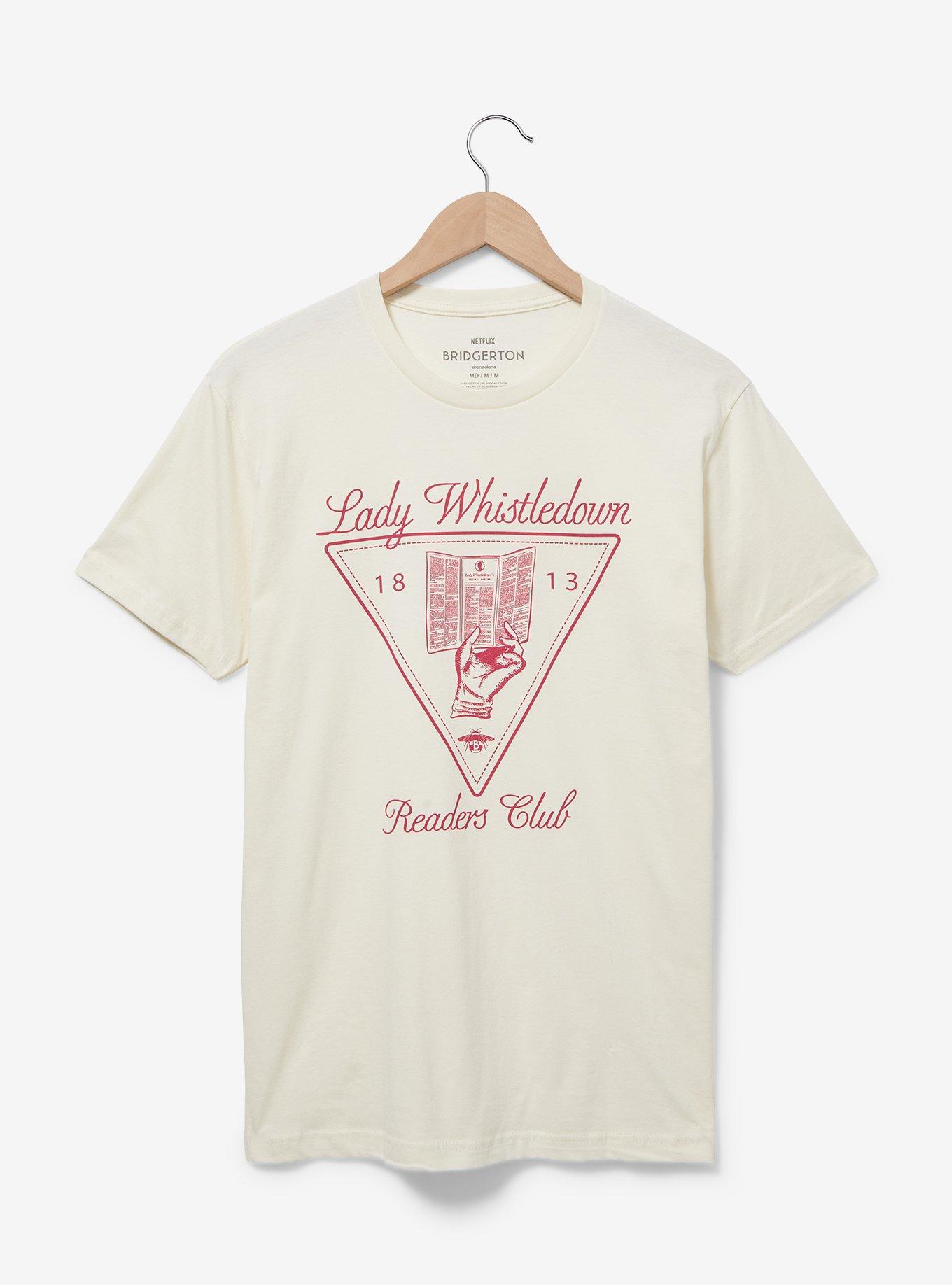 Bridgerton Lady Whistledown Readers Club Women's T-Shirt — BoxLunch Exclusive, , hi-res