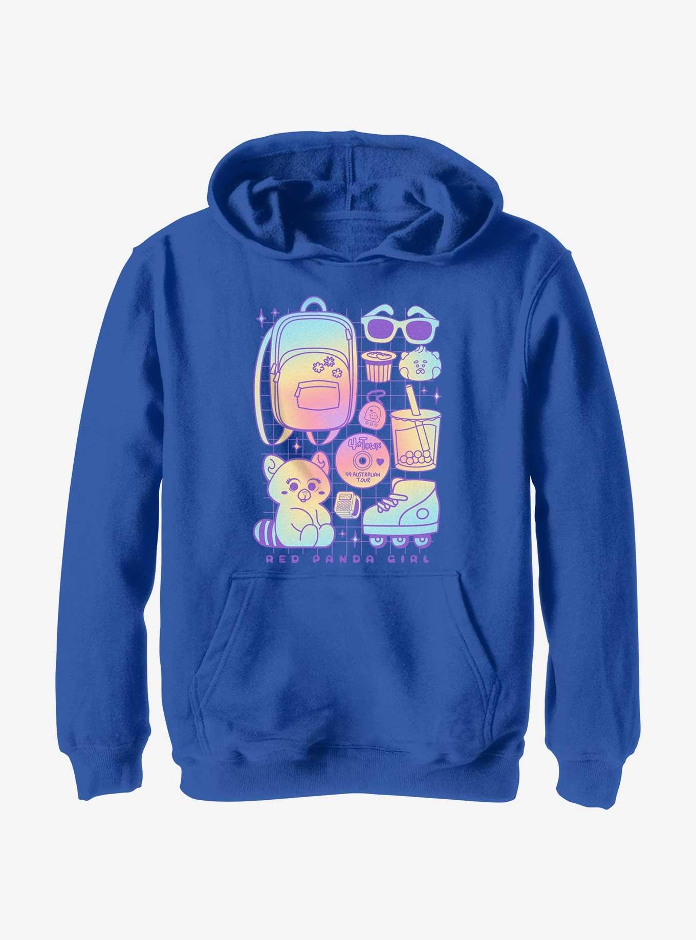 Disney Pixar Turning Red Red Panda Girl Youth Hoodie, , hi-res