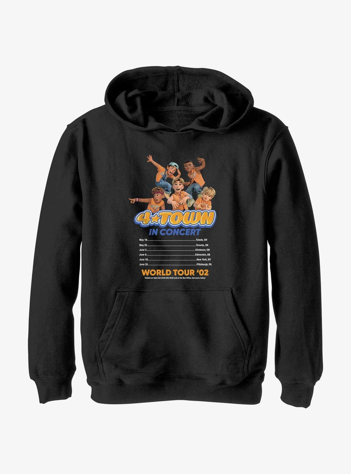 Disney Pixar Turning Red 4 Town Concert Listing Youth Hoodie, , hi-res