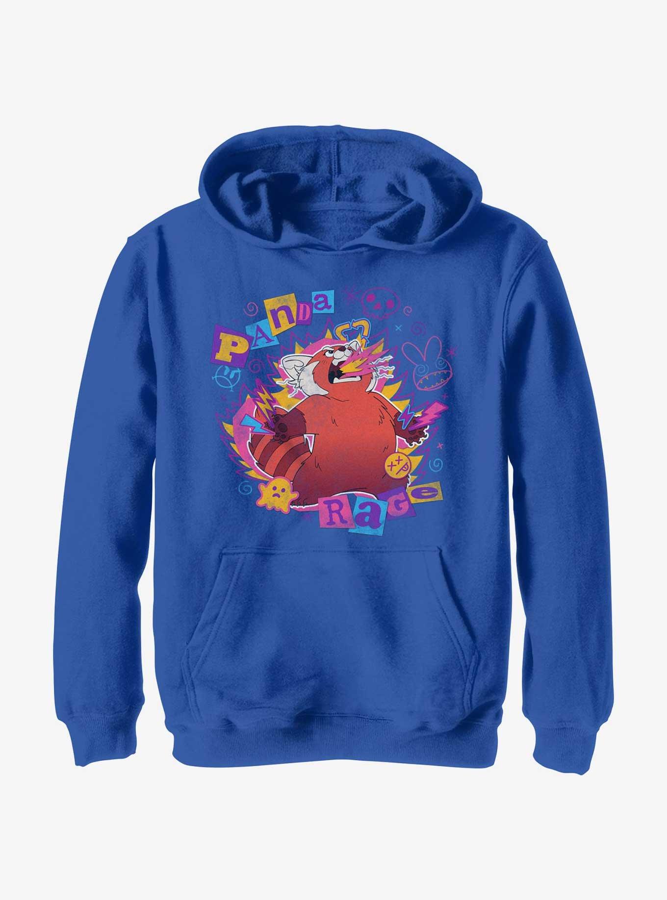 Disney Pixar Turning Red Panda Rage Doodles Youth Hoodie, , hi-res