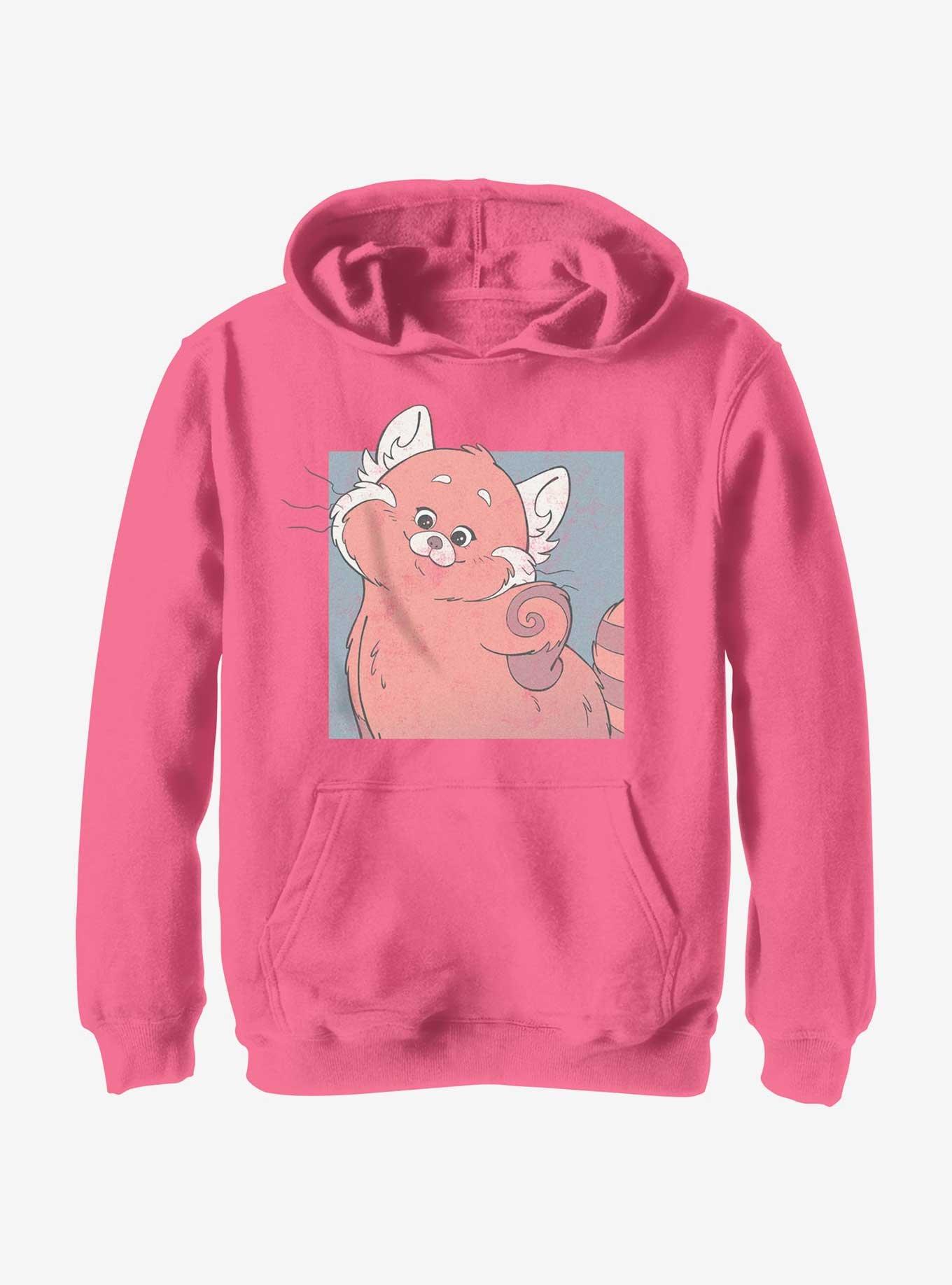 Disney Pixar Turning Red Mei Red Panda Portrait Youth Hoodie, , hi-res