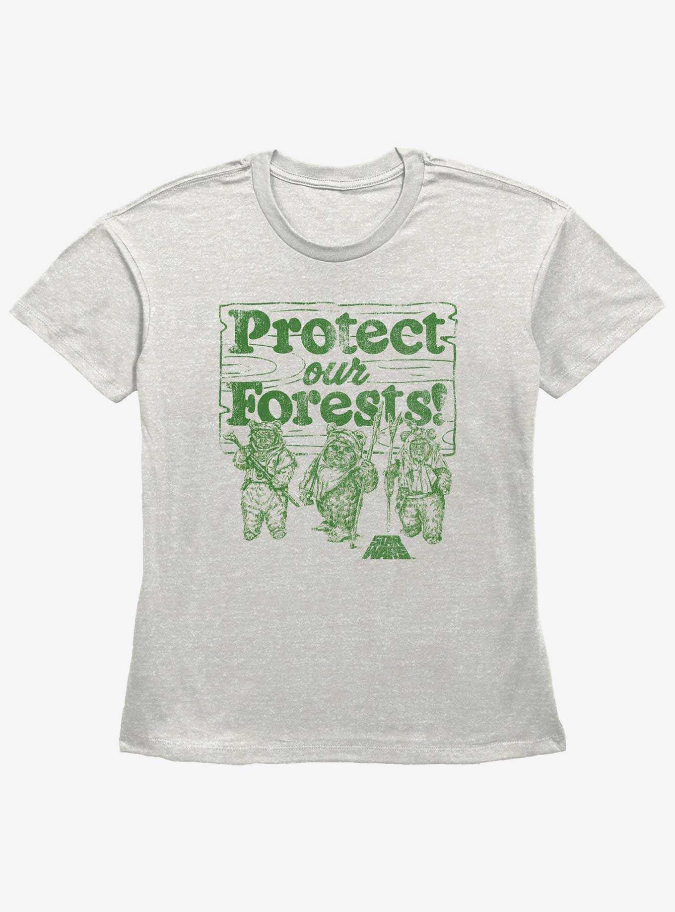Star Wars Protect Our Forests Girls Straight Fit T-Shirt, , hi-res