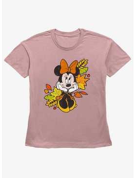Disney Minnie Mouse Fall Leaves Girls Straight Fit T-Shirt, , hi-res