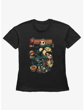 Disney The Nightmare Before Christmas Comic Cover Girls Straight Fit T-Shirt, , hi-res