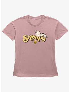 Peanuts Snoopy & Woodstock Girls Straight Fit T-Shirt, , hi-res