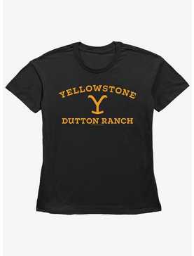 Yellowstone Dutton Ranch Logo Girls Straight Fit T-Shirt, , hi-res