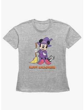 Disney Minnie Mouse Happy Halloween Witch Girls Straight Fit T-Shirt, , hi-res