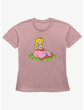 Nintendo Princess Peach Butterfly Girls Straight Fit T-Shirt, , hi-res