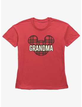 Disney Mickey Mouse Grandma Holiday Patch Girls Straight Fit T-Shirt, , hi-res