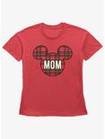 Disney Mickey Mouse Mom Holiday Patch Girls Straight Fit T-Shirt, RED, hi-res