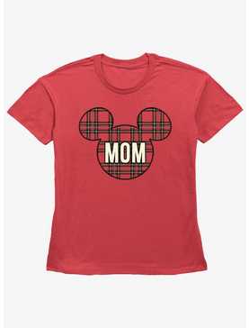 Disney Mickey Mouse Mom Holiday Patch Girls Straight Fit T-Shirt, , hi-res