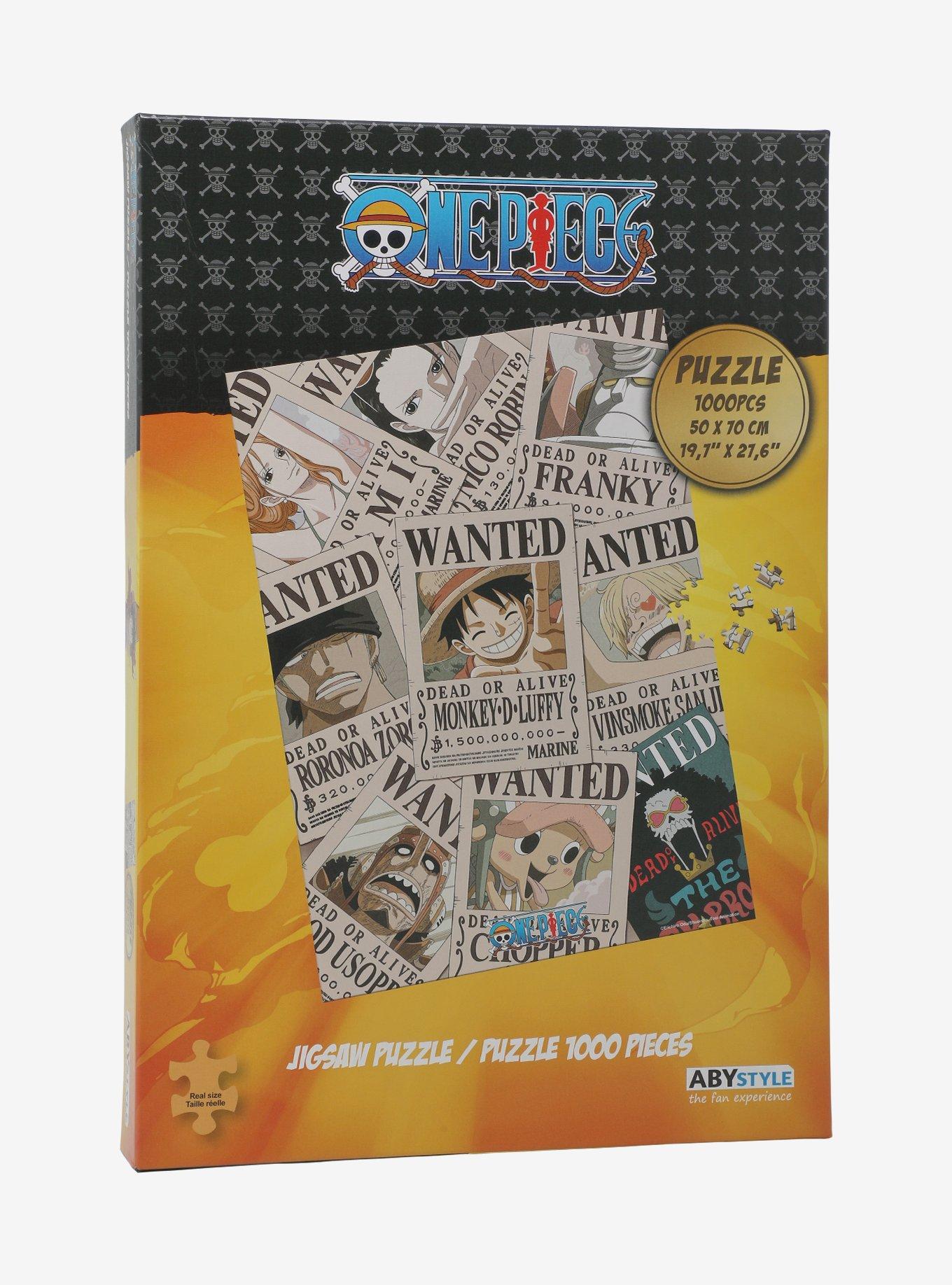 One Piece Wanted Poster Puzzle, , hi-res