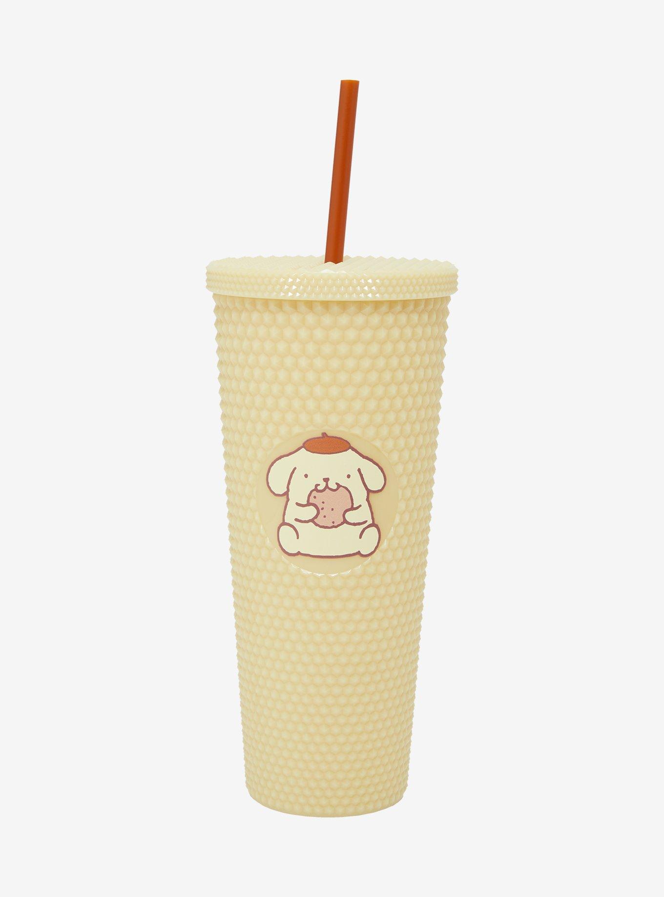 Pompompurin Yellow Pyramid Acrylic Travel Cup, , hi-res