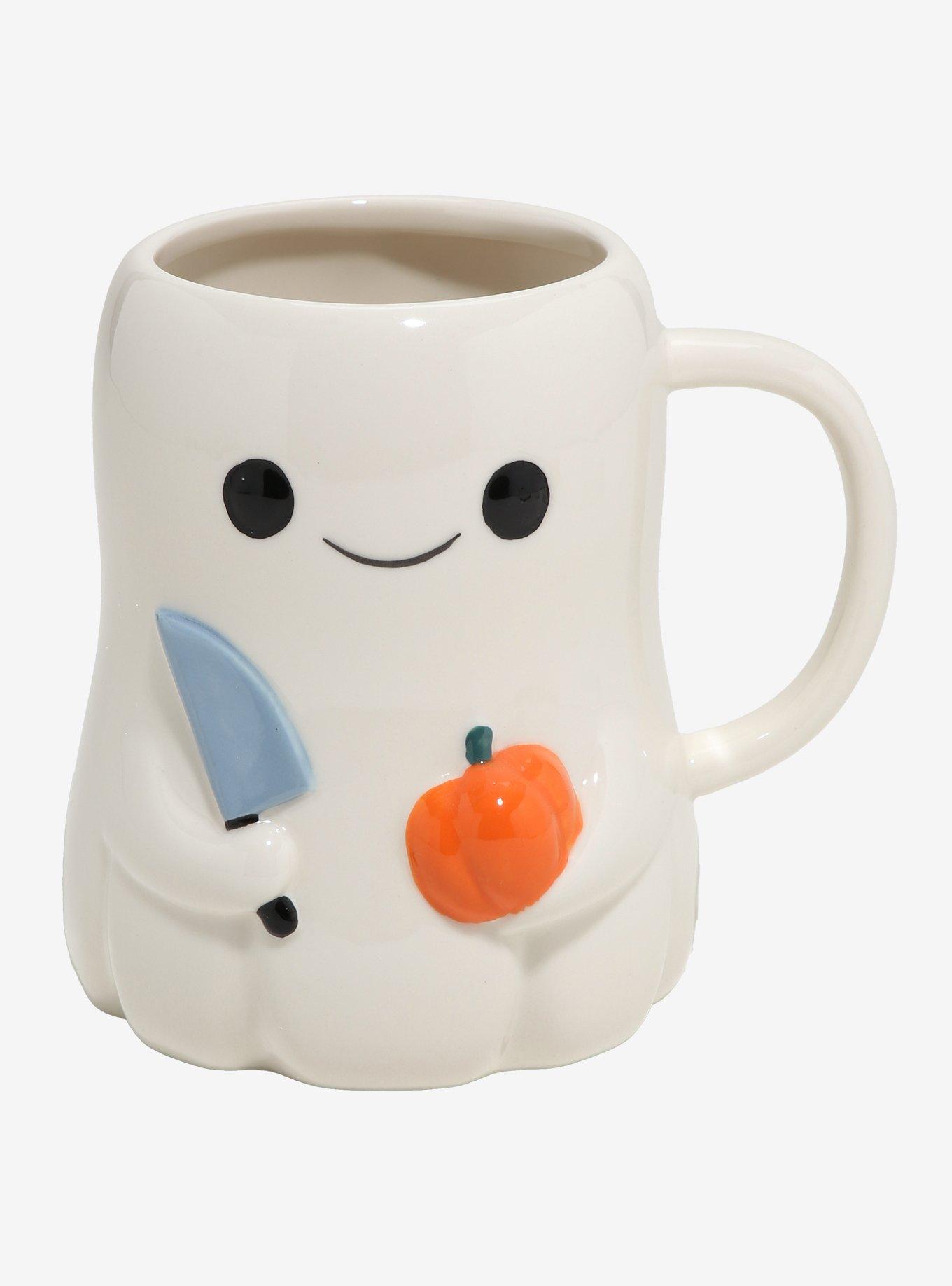 Ghost Knife Pumpkin Mug, , hi-res