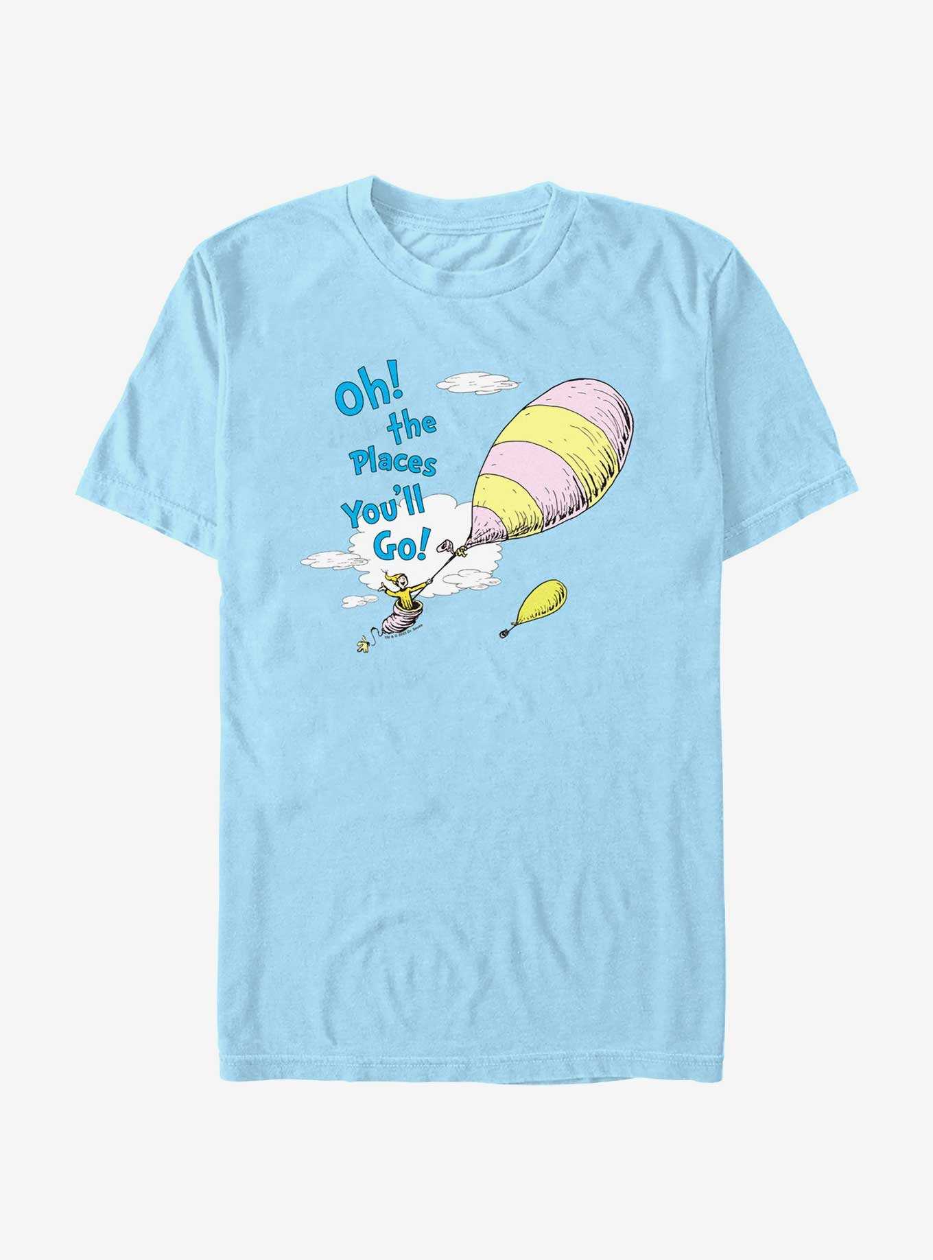 Dr. Seuss Oh The Places T- Shirt, , hi-res