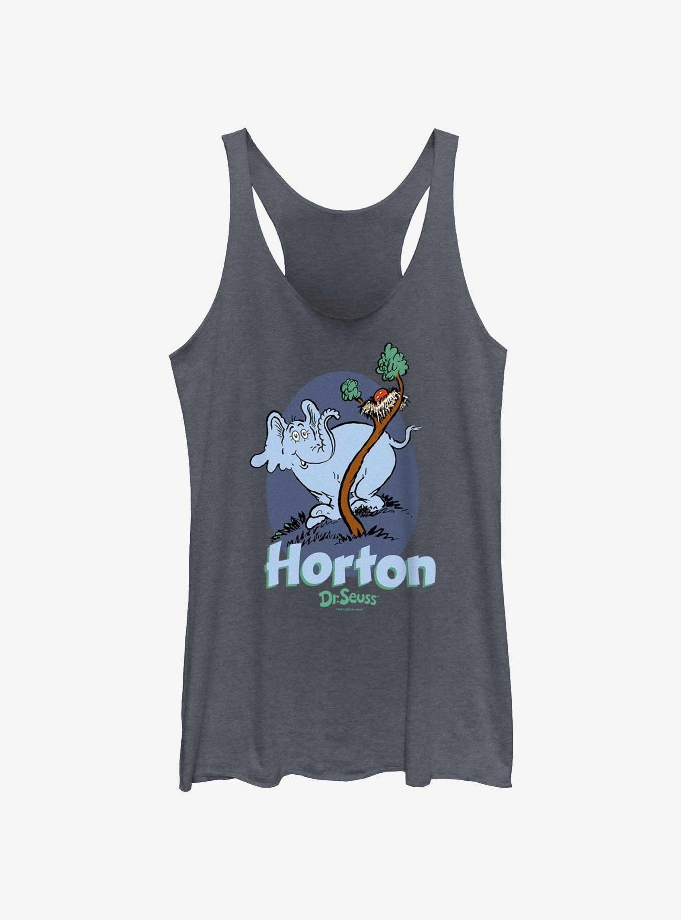 Dr. Seuss Horton Egg Girls Tank, NAVY HTR, hi-res