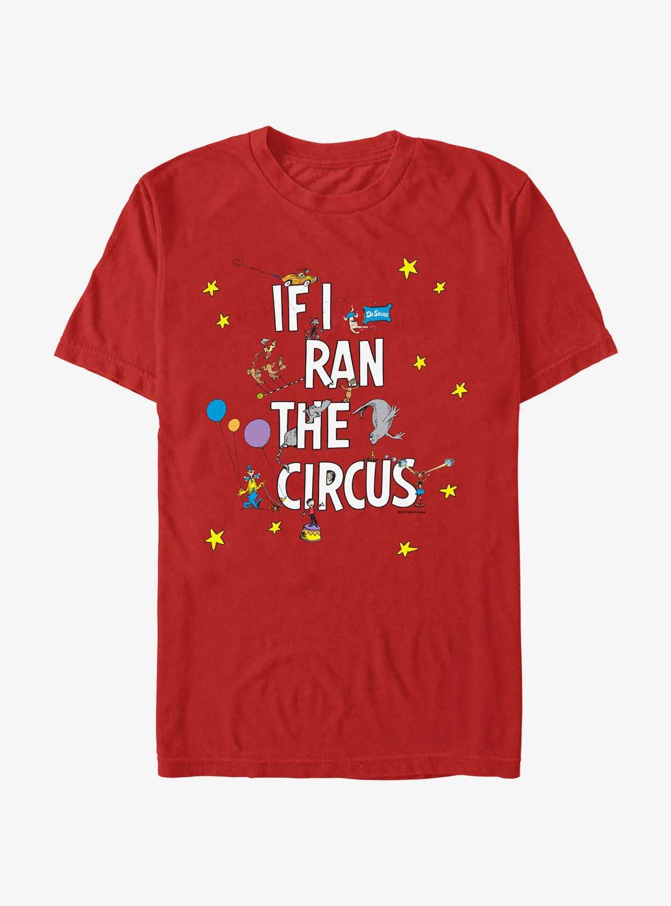 Dr. Seuss Clown Seal And Stars T- Shirt, , hi-res