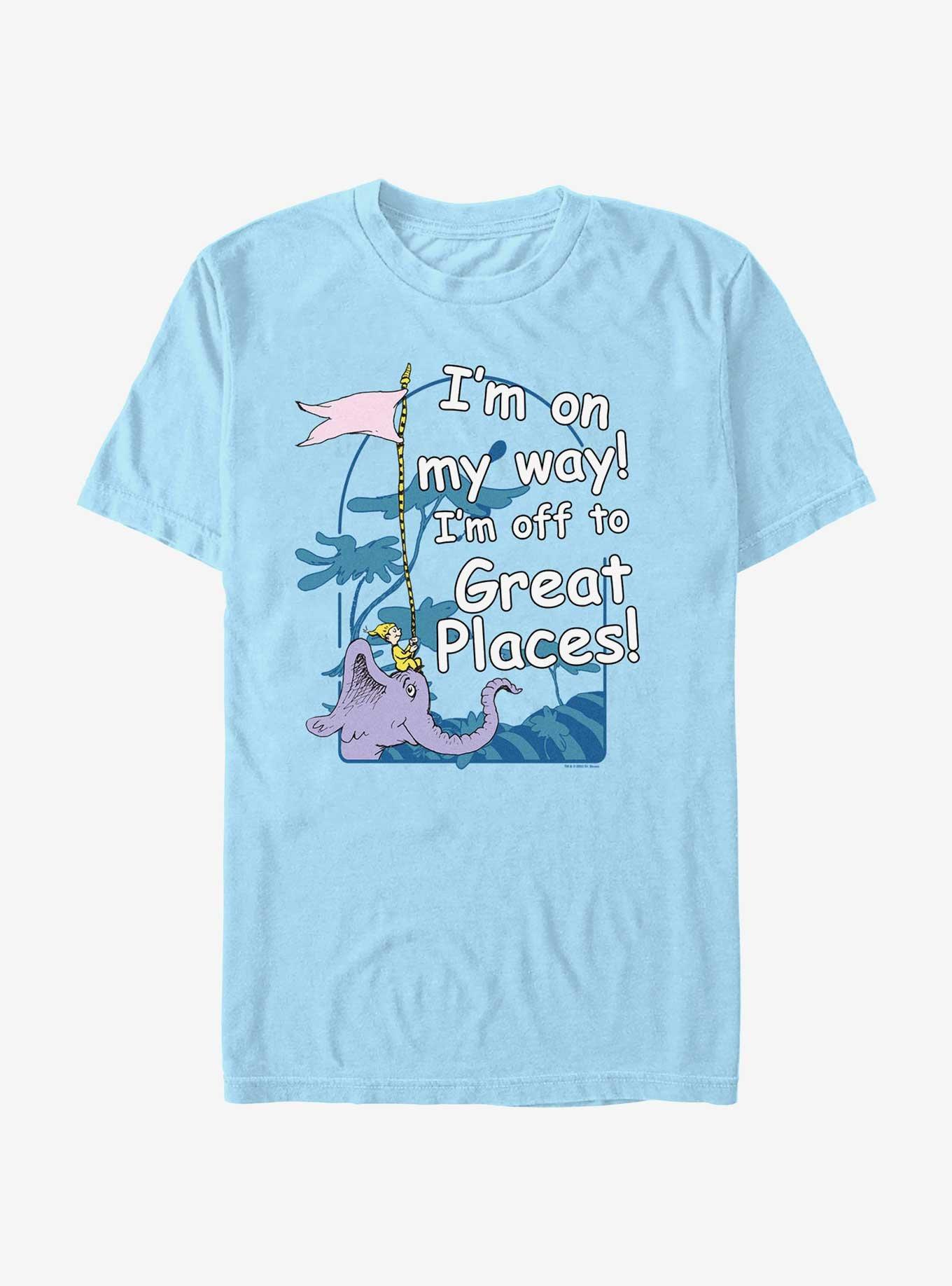 Dr. Seuss Elephant Field Park T- Shirt