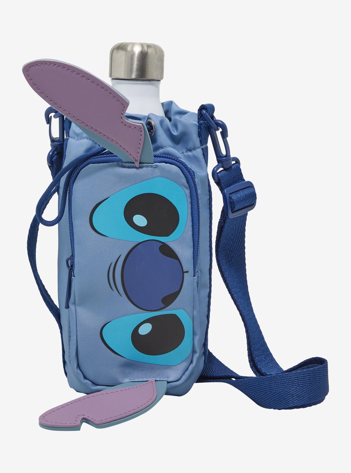 Disney Stitch Face Water Bottle Sling