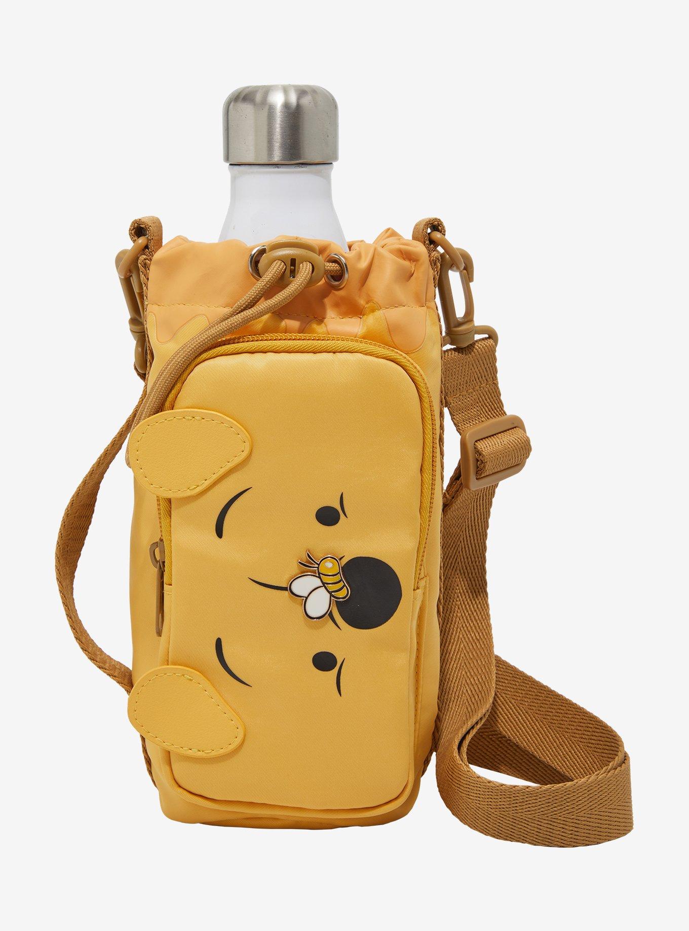 Disney Winnie The Pooh Face Water Bottle Sling, , hi-res