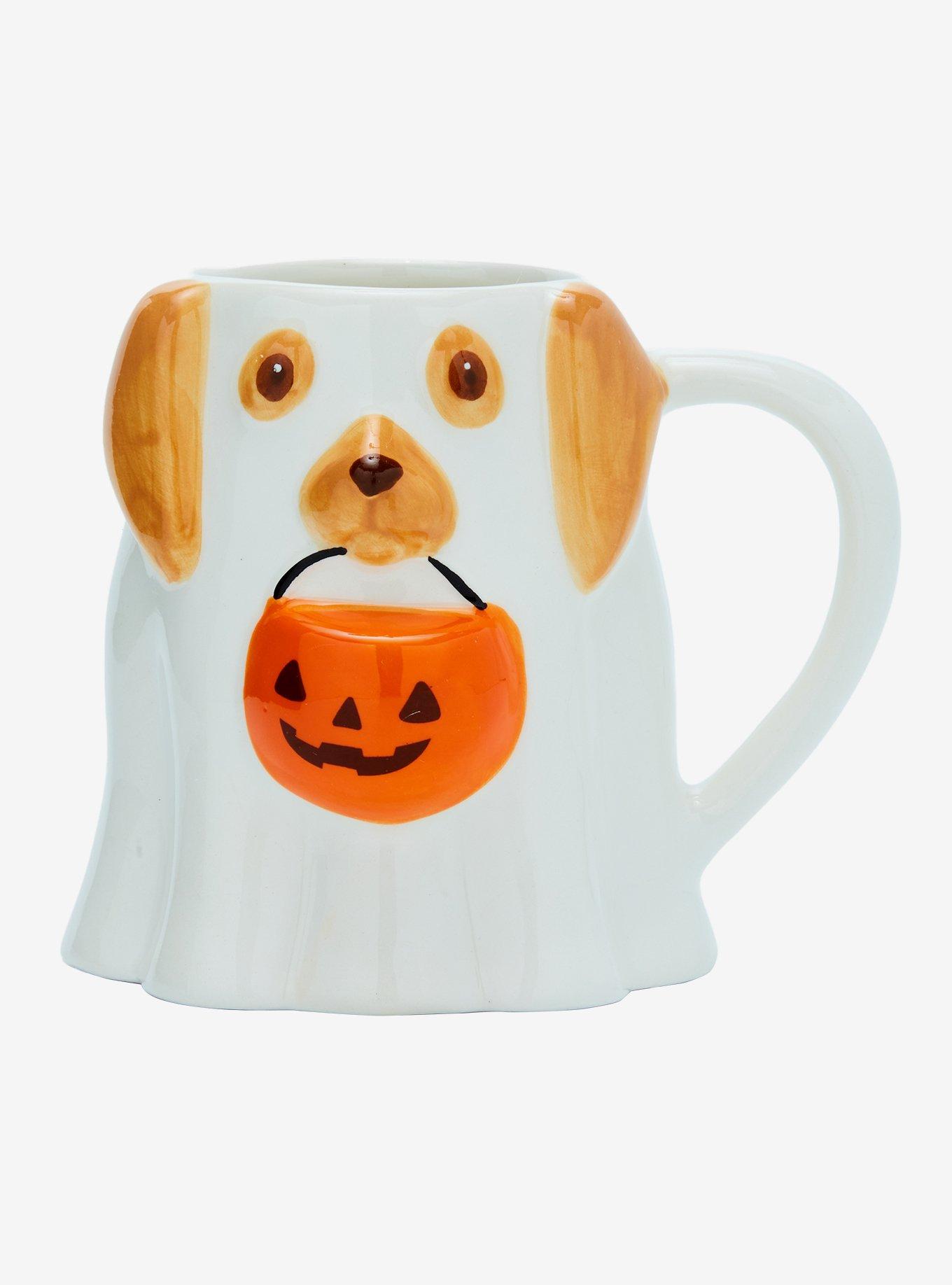 Dog Ghost Costume Figural Mug, , hi-res