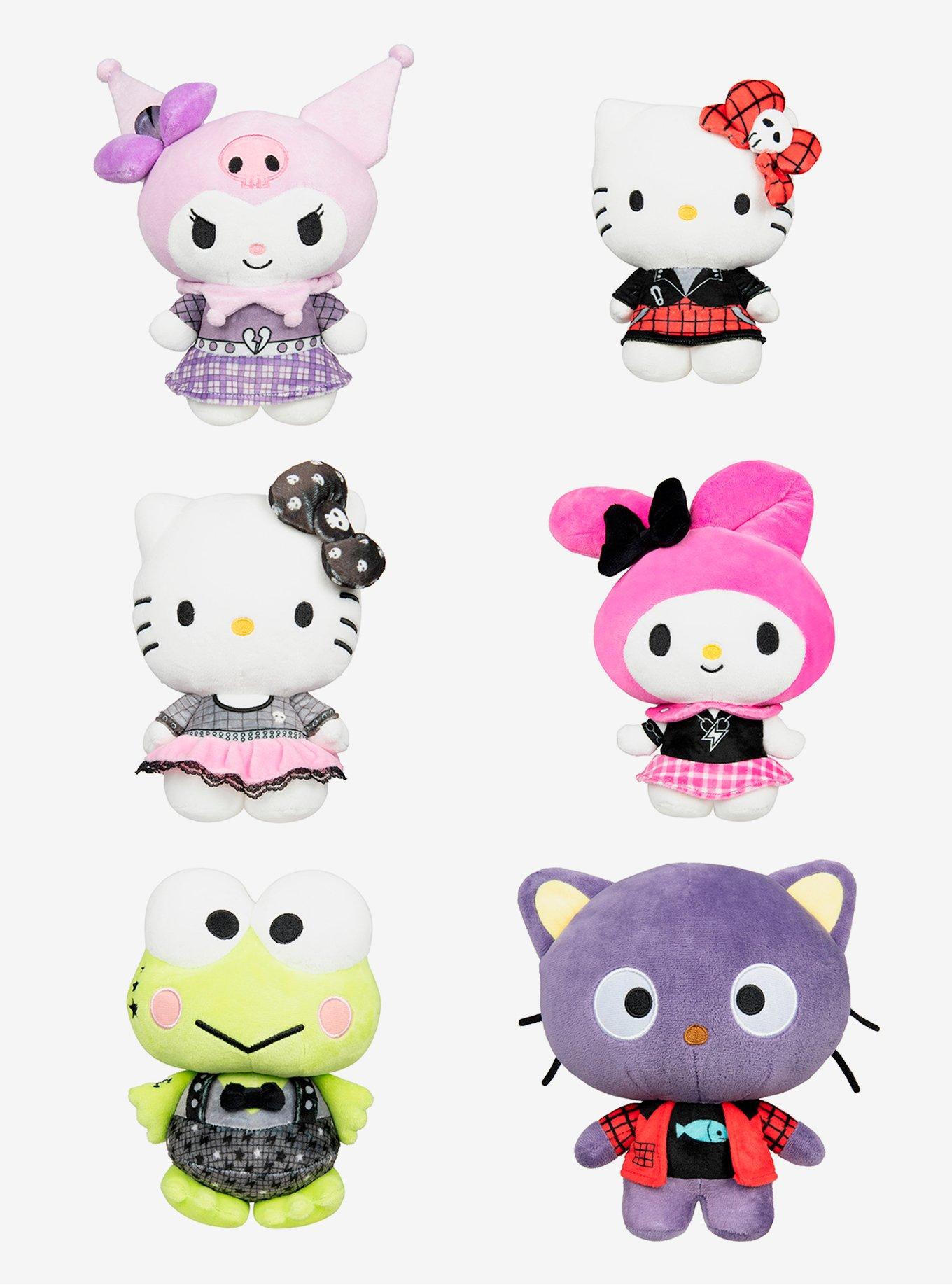 Sanrio Hello Kitty and Friends Punk Blind Assorted 8 Inch Plush, , hi-res
