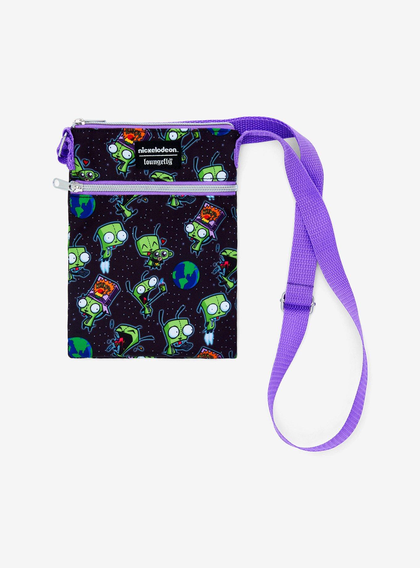 Loungefly Invader Zim GIR Toss Passport Crossbody Bag, , hi-res
