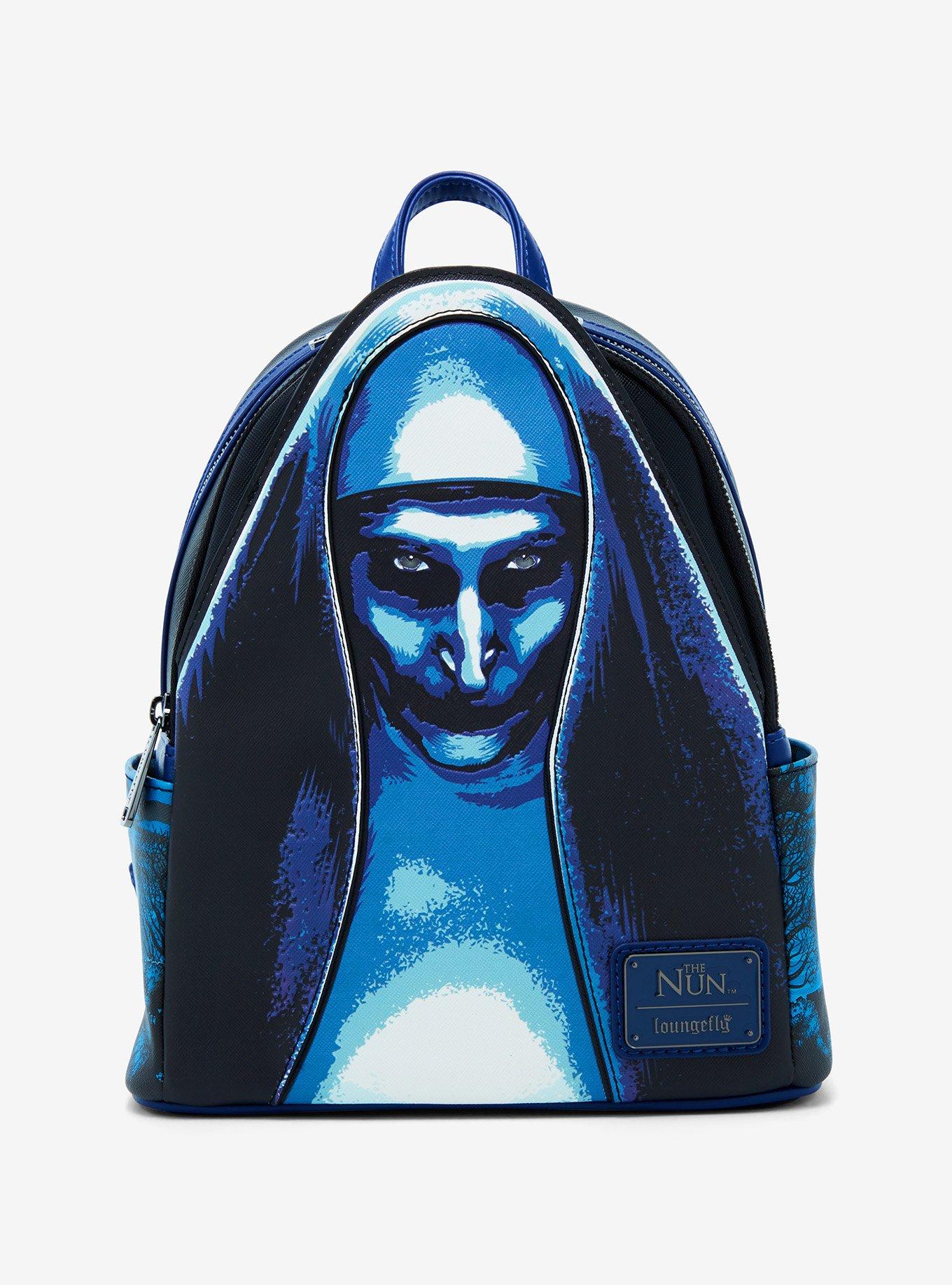 Loungefly The Nun Glowing Eyes Mini Backpack | Hot Topic