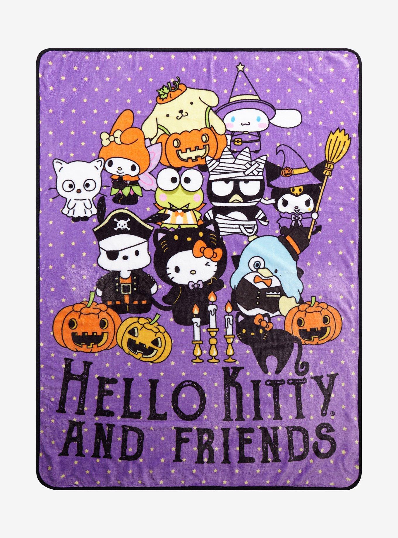 Hello Kitty And Friends Halloween Costumes Throw Blanket, , hi-res