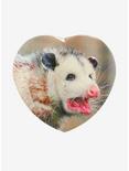 Crying Possum Heart 3 Inch Button, , hi-res