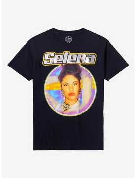 Selena Iridescent Foil Boyfriend Fit Girls T-Shirt, , hi-res