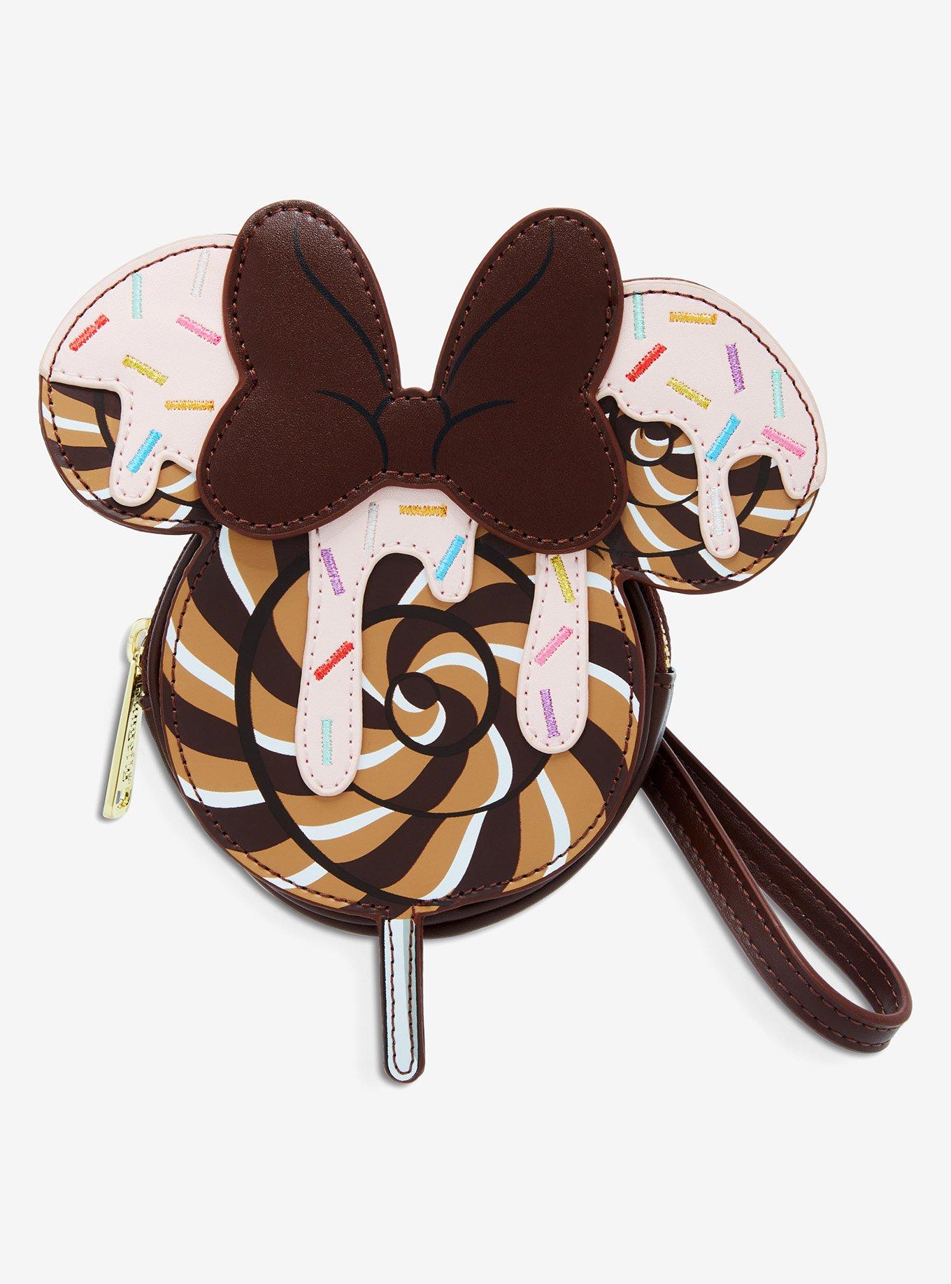 Loungefly Disney Minnie Mouse Chocolate Sprinkle Lollipop Coin Purse - BoxLunch Exclusive