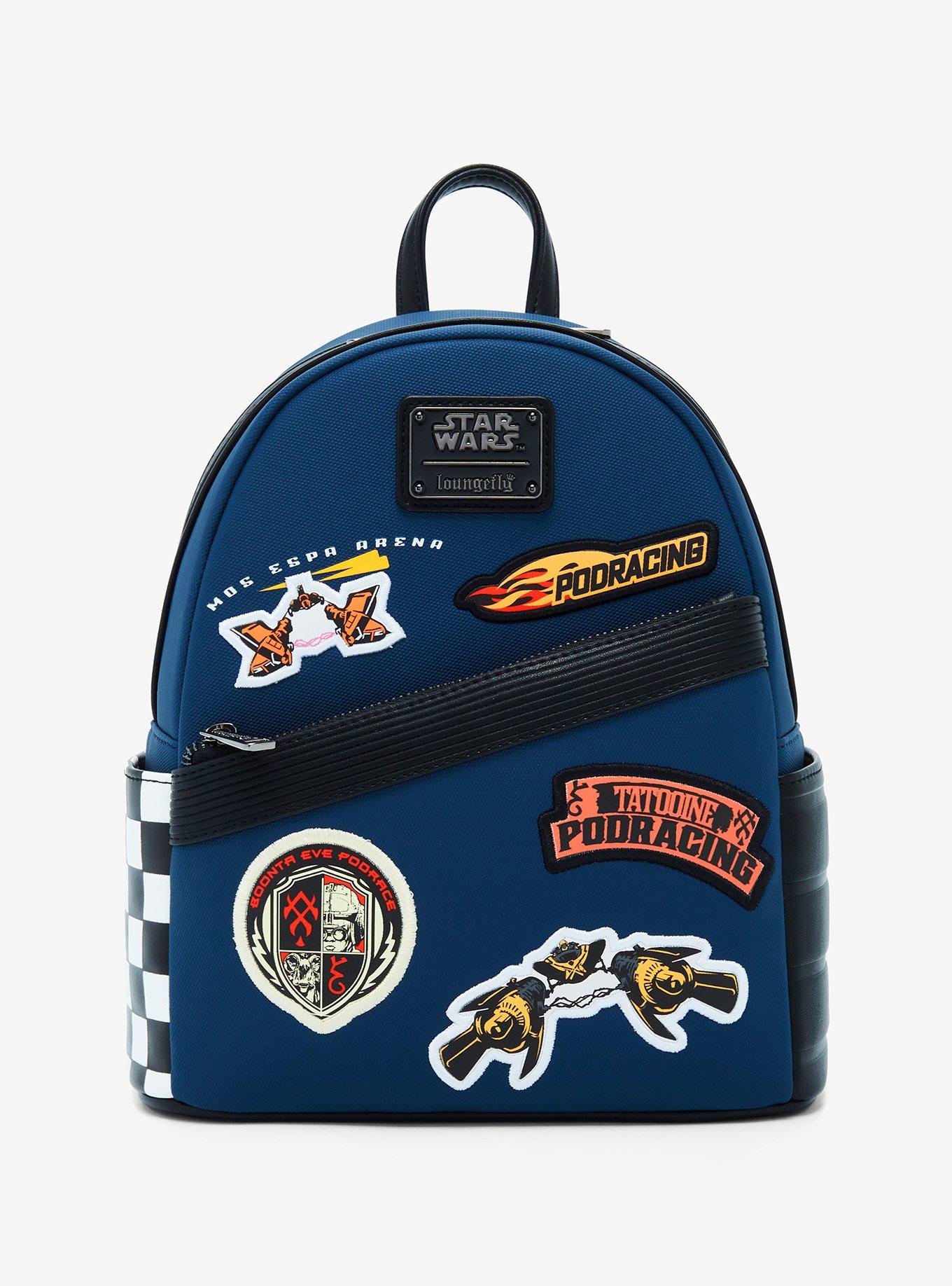 Loungefly Star Wars Podracing Patches Mini Backpack 