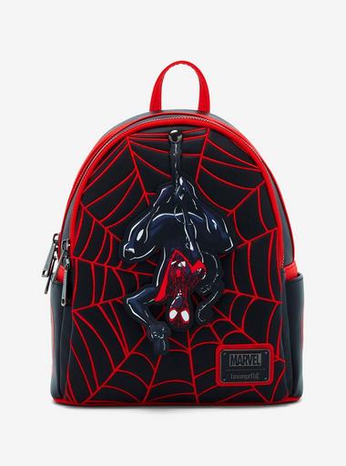 Marvel’s Miles Morales Loungefly Mini Backpack and Matching Wallet newest Set