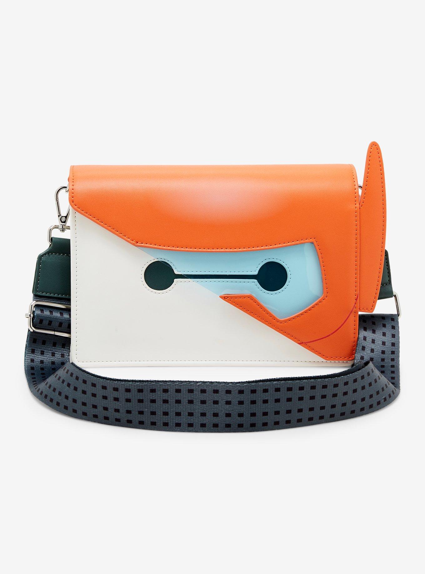 Loungefly Disney Big Hero 6 Baymax Suit Split Crossbody Bag