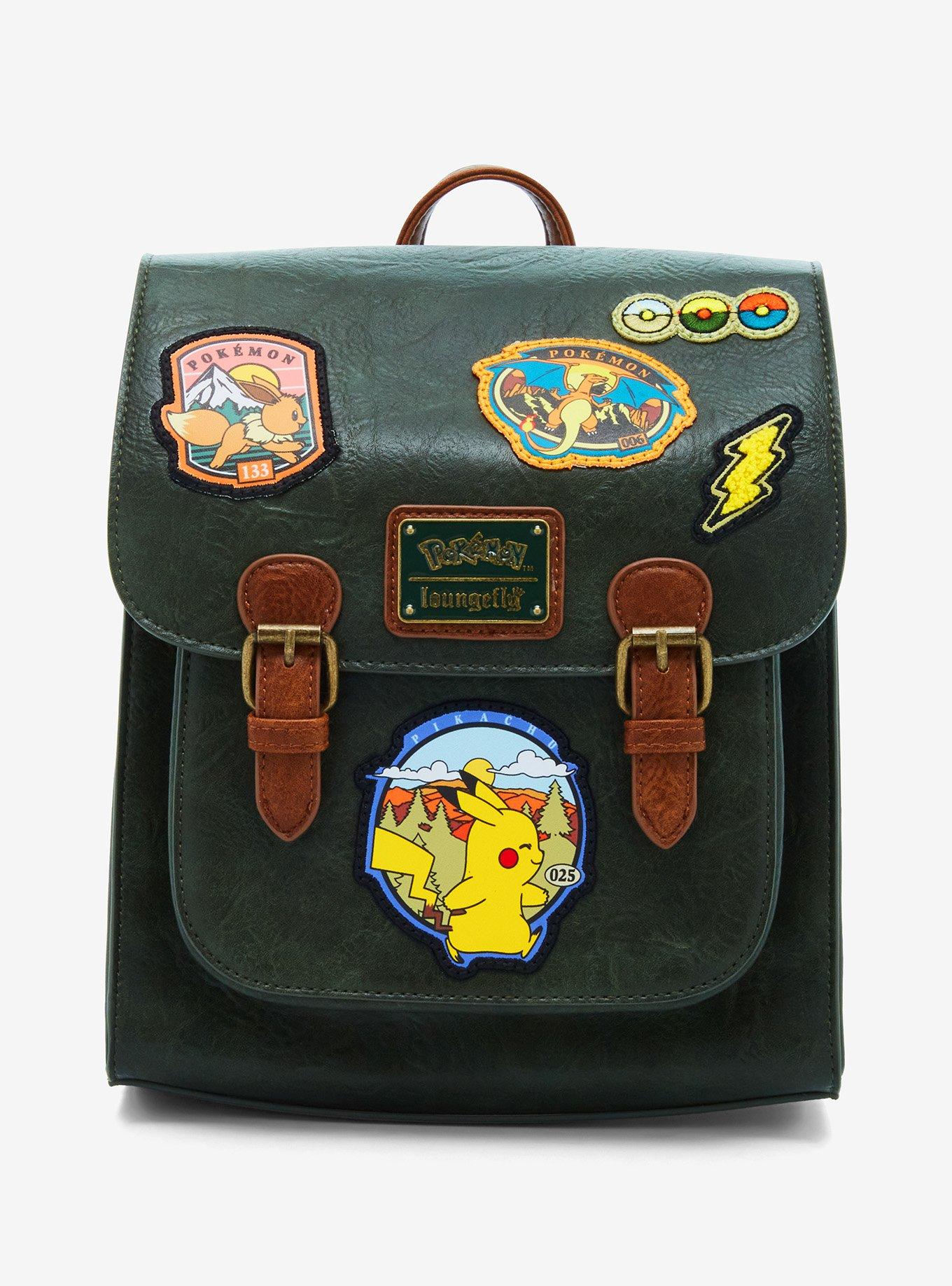 Loungefly Pokémon Patches Mini Backpack - BoxLunch Exclusive, , hi-res