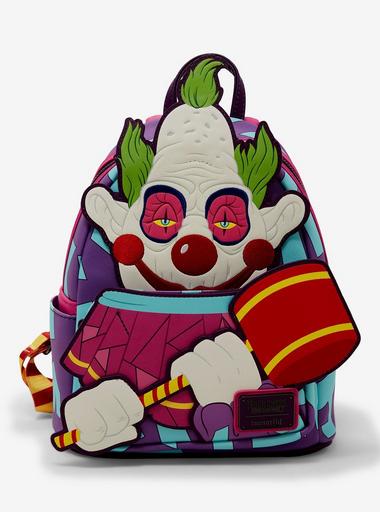 【Lounge Fly】Killer Klowns from Outer Space Mini Backpack Amazon.com | Loungefly Killer Klowns from Outer Space Mini