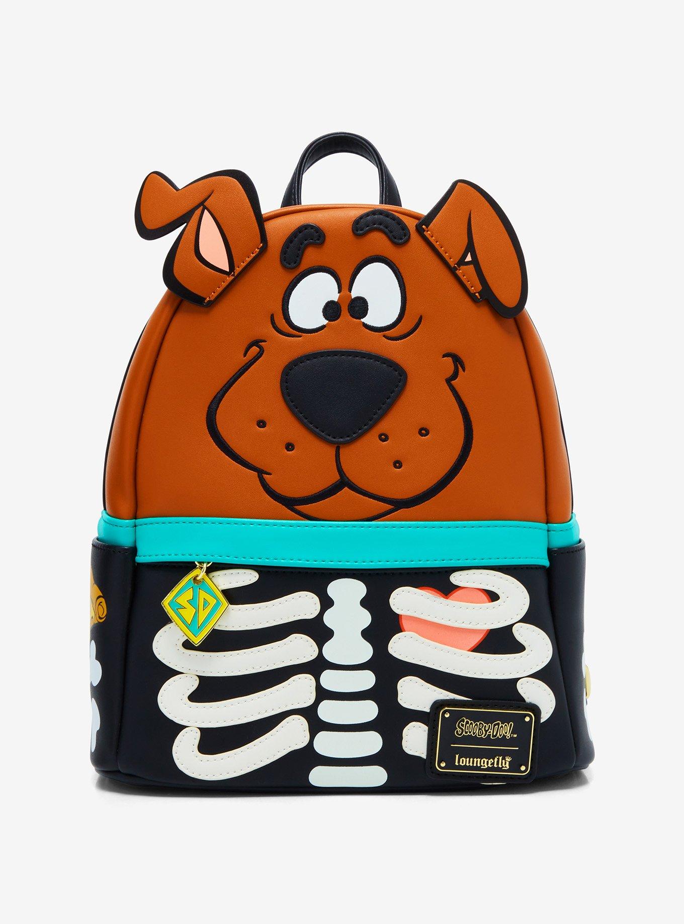 Loungefly Scooby-Doo! Skeleton Scooby Glow-in-the-Dark Mini Backpack, , hi-res